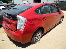 2010 TOYOTA PRIUS RED 4DR 1.8 AT Z19649